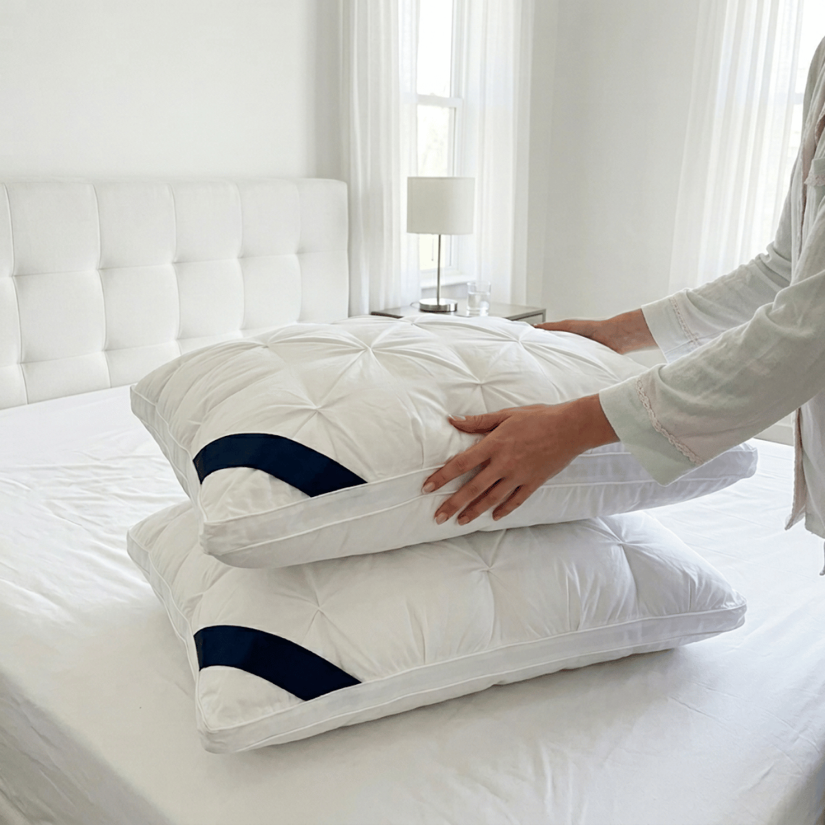 Nachtfeder SoftDrop Hypoallergenes Kopfkissen