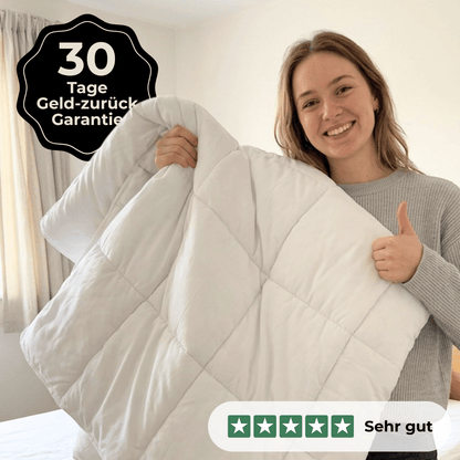 Nachtfeder SoftDrop 2 in 1 hygienische Bettdecke für alle Jahreszeiten